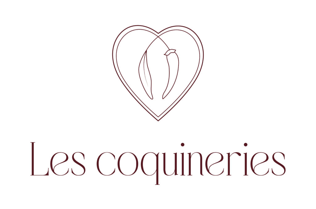 logo en version rouge Les Coquineries